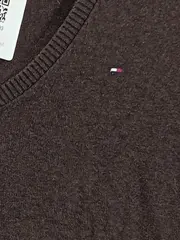 Vorschaubild 3 von Damen Pullover V-Ausschnitt Braun Gr. M Cotton Cashmere
