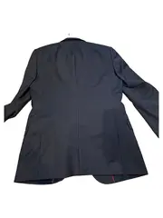 Vorschaubild 2 von Herren Anzug Gr. 46 Grau Wolle Business Sakko Hose