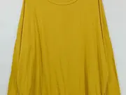 Vorschaubild 4 von Damen Langarmshirt Viskose Oversized Stretch Casual Gelb Gr. M