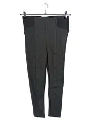 Vorschaubild 1 von BASIC Damen Leggings Hose Grau Meliert Stretch Gr. S 36