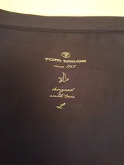 Vorschaubild 3 von Damen T-Shirt Gr. L Blau Basic Rundhals Baumwolle