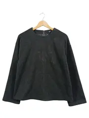 Vorschaubild 1 von Damen Pullover Gr. S Grau Meliert Oversized Langarm Minimalistisch