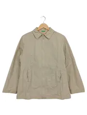 Vorschaubild 1 von Damen Leichte Jacke Beige Gr. XL Baumwolle