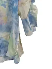 Vorschaubild 4 von Damen Hemdbluse Langarm XS/34 Aquarell Pastell Mehrfarbig