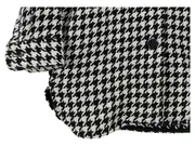 Vorschaubild 4 von Mädchen Jacke Gr. 140 Hahnentritt Wollanteil Hemdjacke Schwarz Weiß