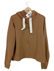 Vorschaubild 1 von Hoodie Damen Gr. M Braun Kapuzenpullover Baumwolle