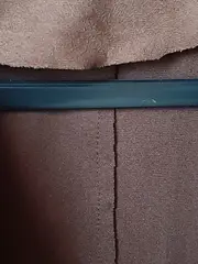 Vorschaubild 4 von Damen Jacke Wildlederoptik Braun Gr. 36 S Oversized Casual Leichte Jacke