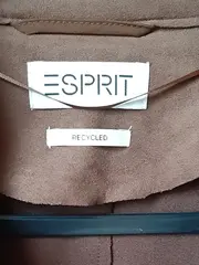 Vorschaubild 6 von Damen Jacke Wildlederoptik Braun Gr. 36 S Oversized Casual Leichte Jacke