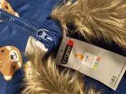 Vorschaubild 6 von Baby Schneeanzug Overall Gr. 50/56 Blau Bärenmotiv Kapuze Winter Warm
