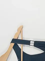 Vorschaubild 3 von Damen Trägerkleid Schwarz Gr. XS Schriftzug Print Racerback