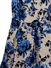 Vorschaubild 3 von MINT & BERRY Damen Freizeitkleid Gr. 36/S Blumenmuster Mehrfarbig Baumwolle