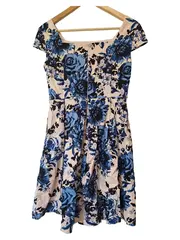 Vorschaubild 2 von MINT & BERRY Damen Freizeitkleid Gr. 36/S Blumenmuster Mehrfarbig Baumwolle