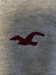 Vorschaubild 2 von Pullover Herren Gr. 48/M Grau Casual Baumwolle V-Ausschnitt