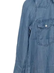 Vorschaubild 3 von Damen Jeanskleid Hemdblusenkleid Gr. 32/XXS Blau Denim