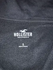 Vorschaubild 4 von Damen Kapuzenpullover Cropped Hoodie Schwarz Gr. S