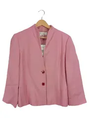 Vorschaubild 1 von Damen Blazer Pink Gr. 40 Elegant Business Viskose