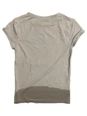 Vorschaubild 4 von Damen T-Shirt Basic Hellblau Gr. 38/M Kurzarm Rundhals
