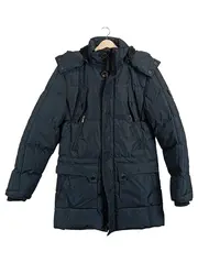 Vorschaubild 1 von Steppjacke Herren Gr. 48/M Petrol Winterjacke Outdoor Kapuze Parka