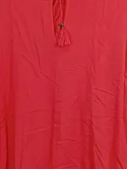 Vorschaubild 2 von Damen Langarmshirt Gr. 42/XL Rot Viskose Quaste Feminin