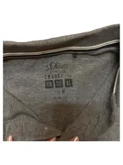 Vorschaubild 6 von Herren Poloshirt Gr. M Grau Meliert Slim Fit Kurzarm