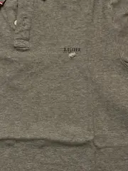 Vorschaubild 5 von Herren Poloshirt Gr. M Grau Meliert Slim Fit Kurzarm