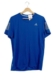 Vorschaubild 1 von Running T-Shirt Herren Gr. M Blau Climacool Sportshirt