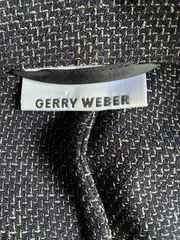 Vorschaubild 3 von Damen Blazer Gr. 40 Grau Meliert Business Jacke Polyester