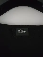 Vorschaubild 5 von Black Label Damen Strickkleid Wickelkleid Gr. M/38 Schwarz Glitzer