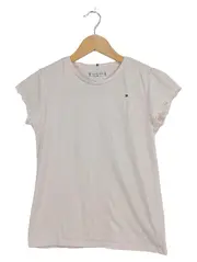 Vorschaubild 1 von T-Shirt Mädchen Rosa Gr. 152 Kurzarm Rüschen Baumwolle