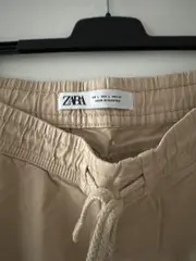 Vorschaubild 4 von Herren Jogginghose Beige Gr. L/52 Baumwolle Casual Jogger