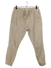 Vorschaubild 1 von Herren Jogginghose Beige Gr. L/52 Baumwolle Casual Jogger