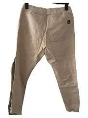 Vorschaubild 2 von Herren Jogginghose Beige Gr. L/52 Baumwolle Casual Jogger