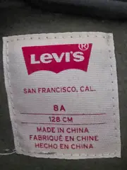 Vorschaubild 5 von Kinder Kapuzenpullover Hoodie Gr. 128 Oliv Streetwear Logo Herbst