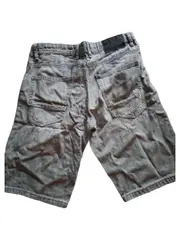 Vorschaubild 6 von Herren Jeans Shorts Grau Gr. M W32 Bermuda Denim Kurze Hose