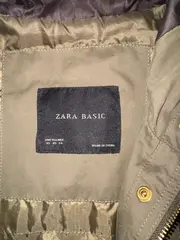 Vorschaubild 10 von Damen Parka Jacke mit Kapuze Gr. 34 Oliv Casual Freizeitjacke