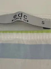 Vorschaubild 6 von EDC Damen T-Shirt gestreift Gr. 36/S Mehrfarbig Casual Kurzarm