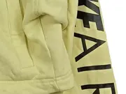 Vorschaubild 3 von Damen Sweatjacke Kapuzenjacke Cropped Sportlich Gelb Gr. M