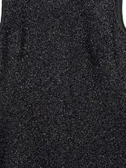 Vorschaubild 2 von Damen Cocktailkleid Glitzer Schwarz Ärmellos Gr. 40/L Party