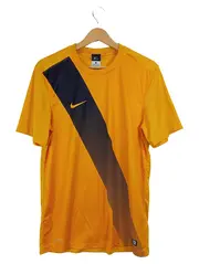 Vorschaubild 1 von Dri-Fit Herren Sport Shirt Orange Schwarz Gr. S Fußball Training
