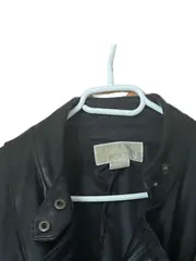 Vorschaubild 5 von Damen Lederjacke Bikerjacke Schwarz Gr. L 42