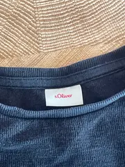 Vorschaubild 5 von Herren Pullover Gr. 50;L Schwarz Baumwolle Langarm Casual Basic