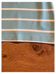 Vorschaubild 4 von Damen T-Shirt Gr. 34/XS Türkis Gestreift Schleife Maritim