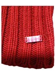 Vorschaubild 5 von Damen Rollkragenpullover Rot Gr. 36/S Strickpullover Baumwolle