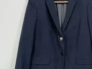 Vorschaubild 2 von Blazer Damen Business Jacke Blau Meliert Gr. 40 L