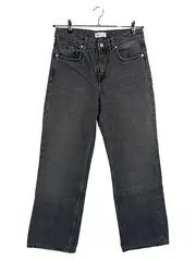 Vorschaubild 1 von Damen Jeans Straight Leg Grau Gr. 38 W29 Casual Denim