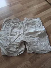 Vorschaubild 3 von Herren Shorts Chino Beige Leinen Gr. W36/52 XL