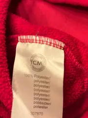Vorschaubild 5 von TCM Damen Fleecepullover Kapuze Rot Gr. M 38 Outdoor Sport