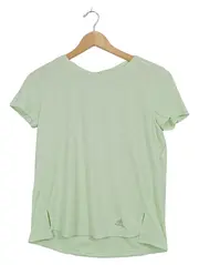 Vorschaubild 1 von Damen Sport Shirt Gr. 34-36/S Grün Meliert Fitness Running