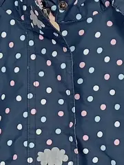 Vorschaubild 5 von Happy Kids Regenjacke Mädchen Gr. 86/92 Punkte Blau Rosa