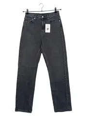 Vorschaubild 1 von Damen Jeans Straight Leg Grau W28/L32 Baumwolle
